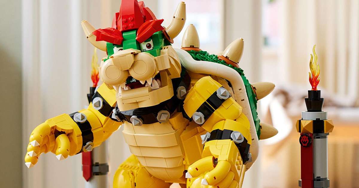 LEGO y Nintendo presentan el set de Bowser
