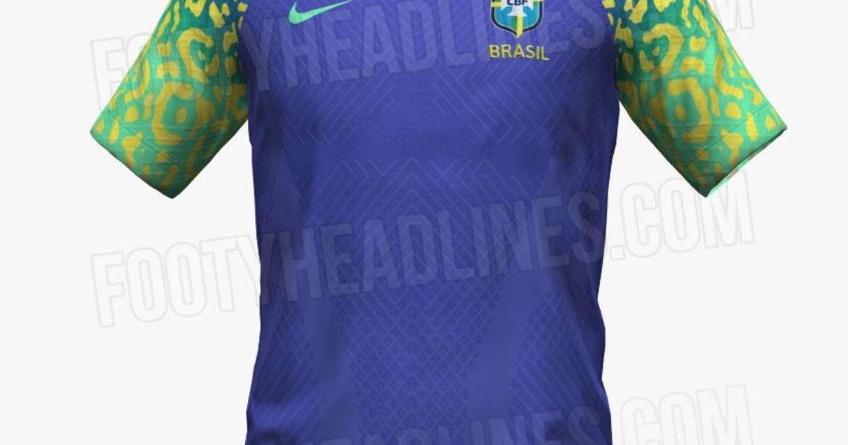 Site vaza possível camisa da Seleção Brasileira para a Copa