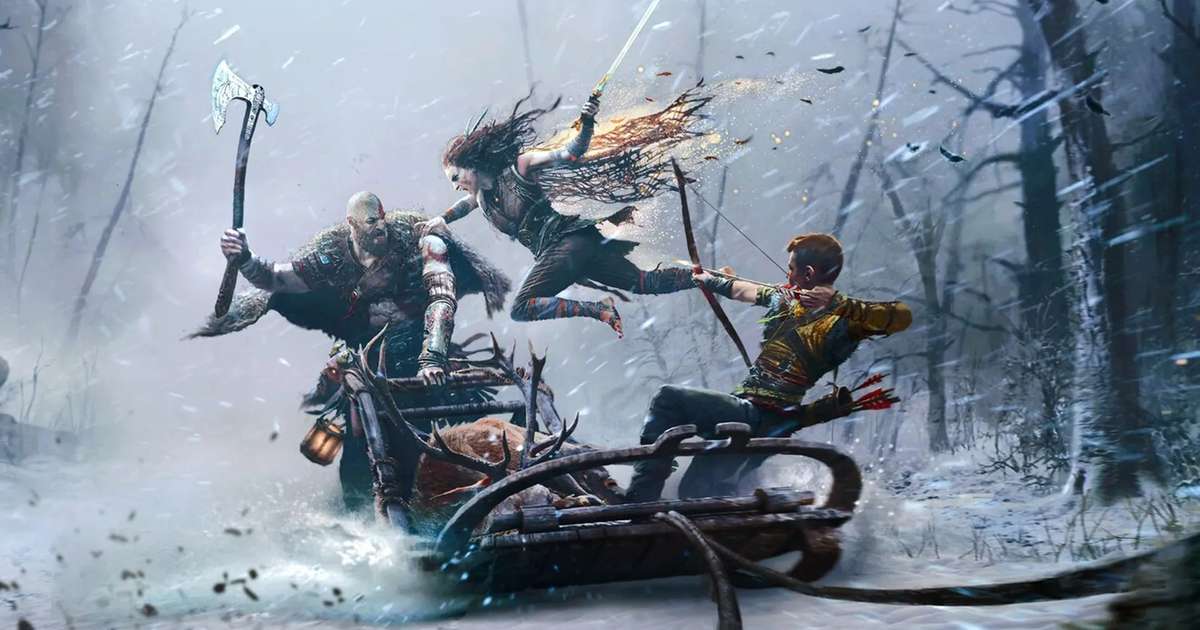 God of War Ragnarök para PS5 Edição de Lançamento - Pré-venda