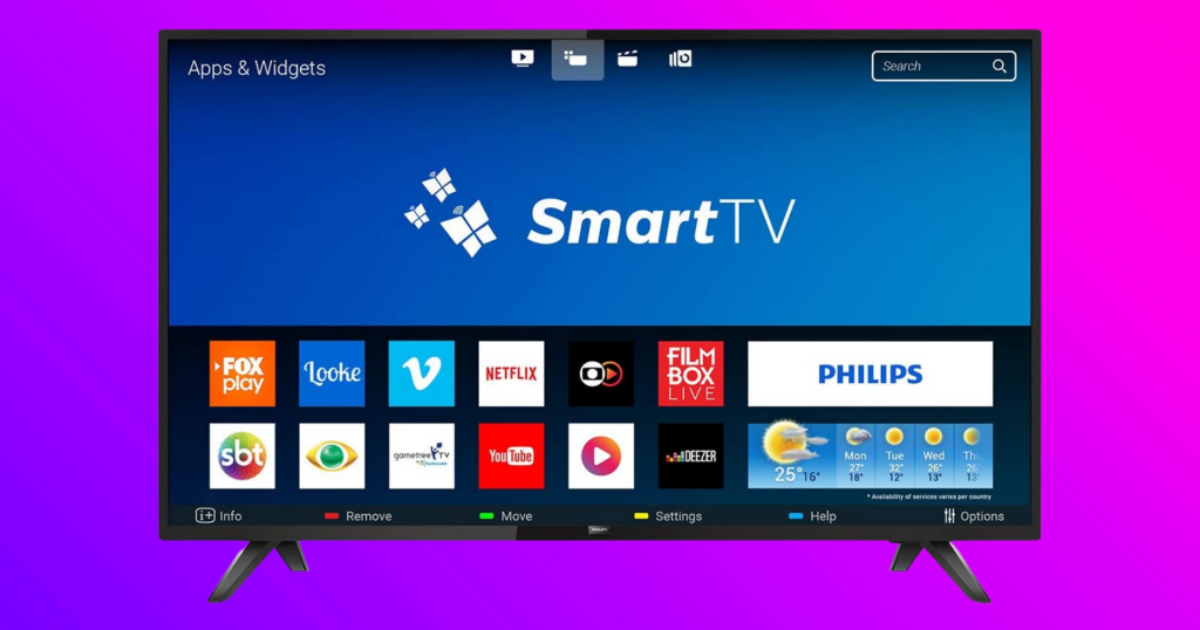 Como baixar aplicativos na Smart TV Philips