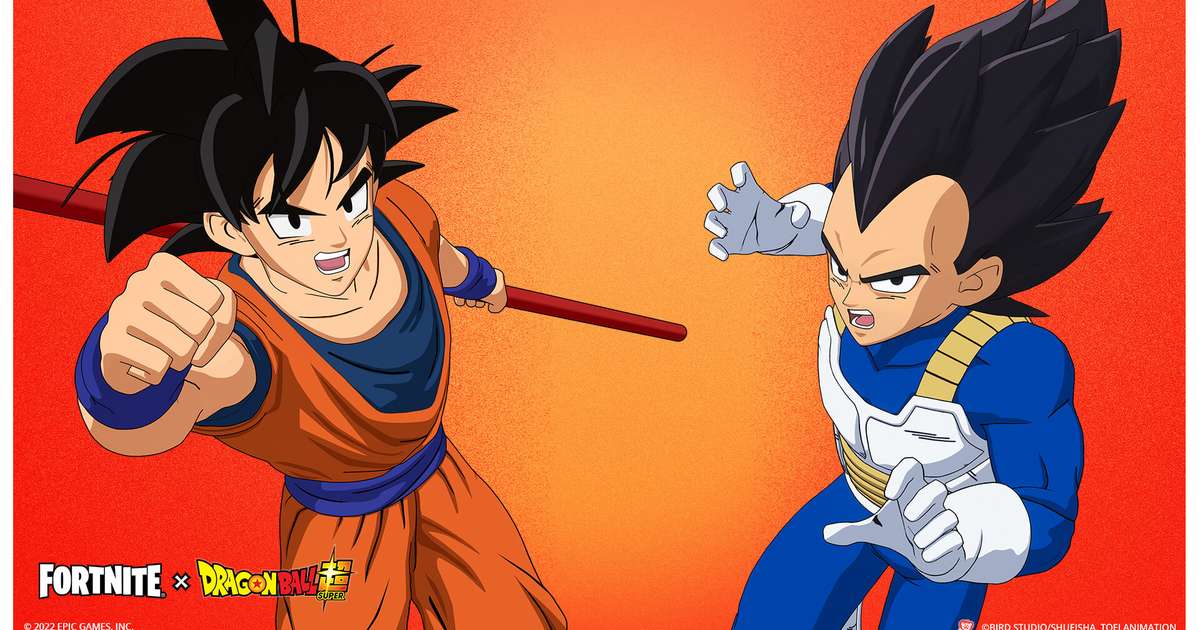 Fortnite recebe Goku, Vegeta e mais heróis de Dragon Ball