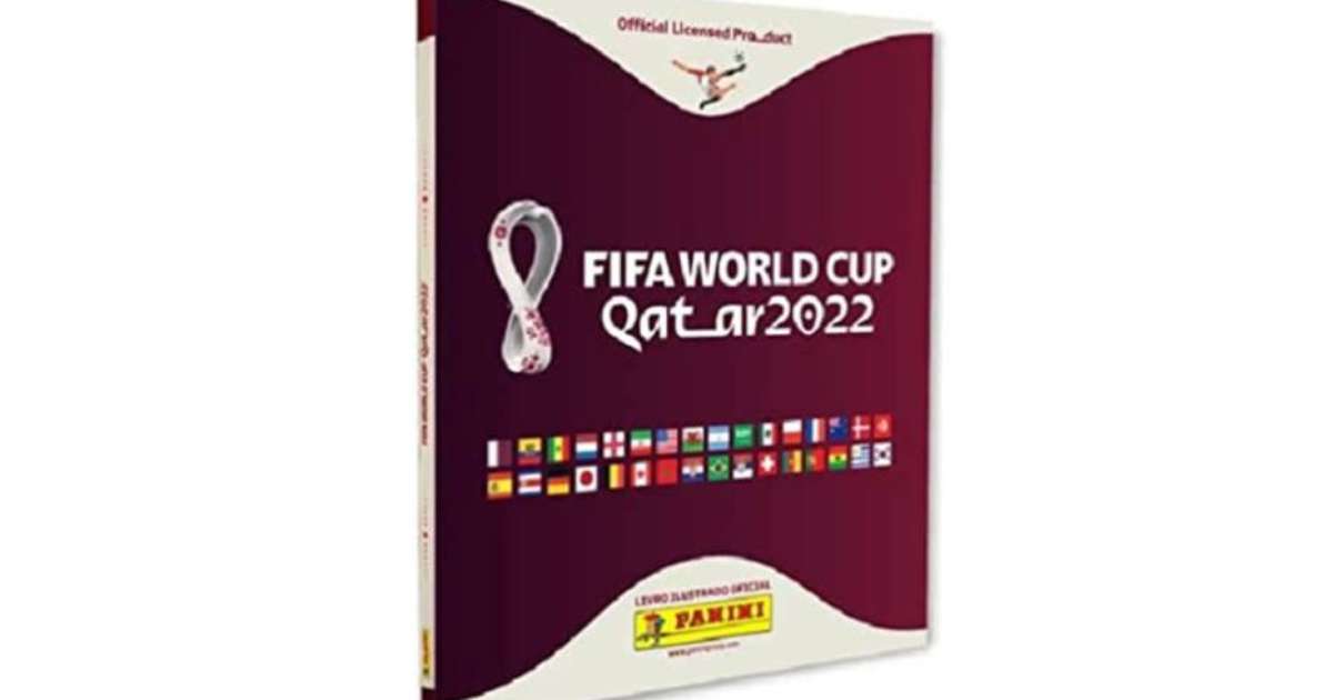 Figurinhas da copa catar Panini figurinha 7 - Logotipo - Fwc 6 - Logo Qatar  1 2022 