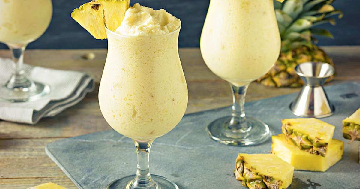 Prepare uma piña colada para curtir o 'sextou'