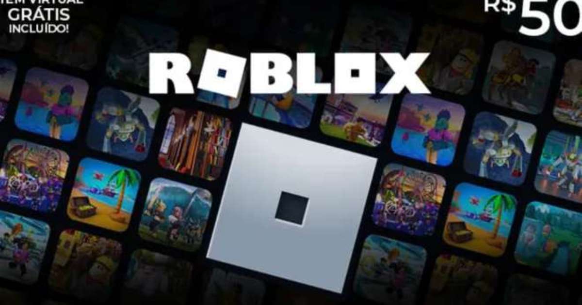 Gift card 5 reais roblox