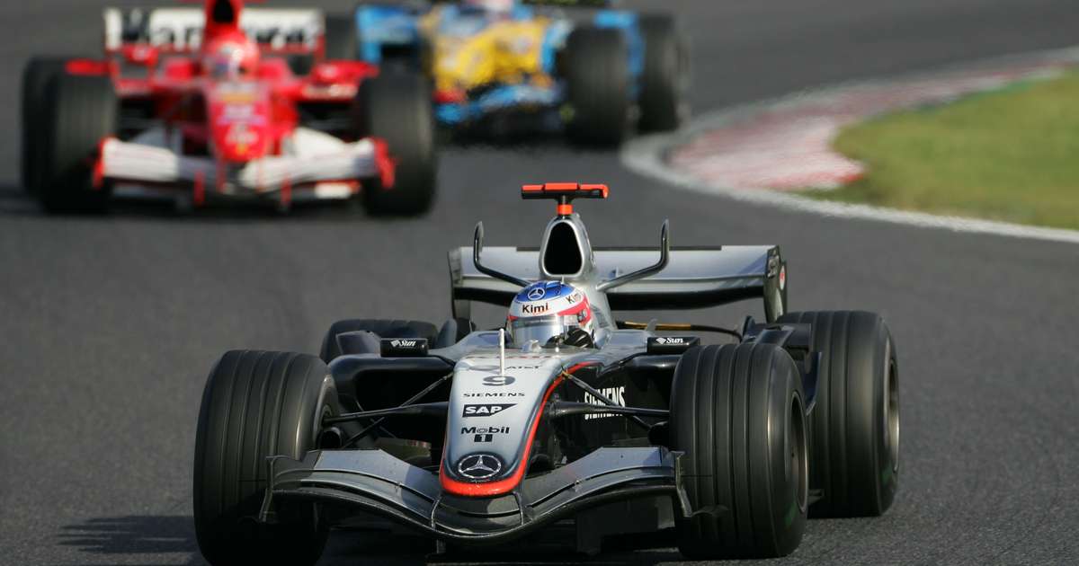 F1: A incrível corrida de Raikkonen no GP do Japão de 2005