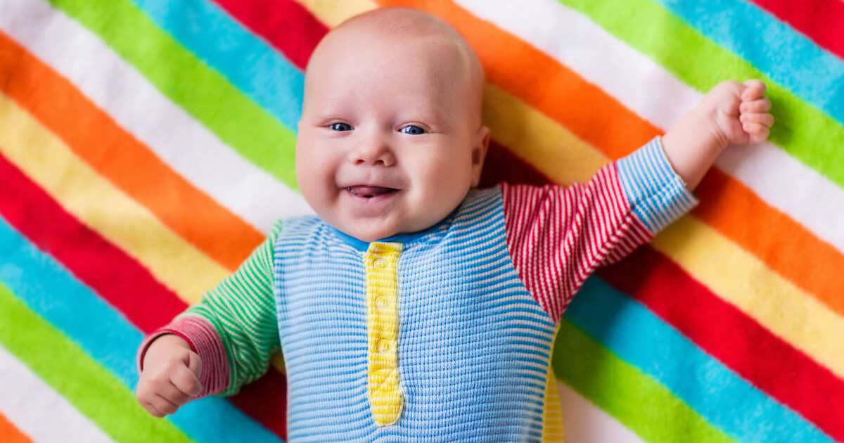 Entenda o que significa um bebê arco-íris