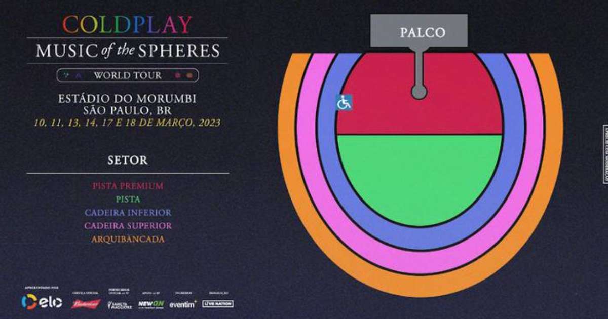 Coldplay: Começa A Venda De Ingresso Extra Para Shows No Brasil; Veja ...