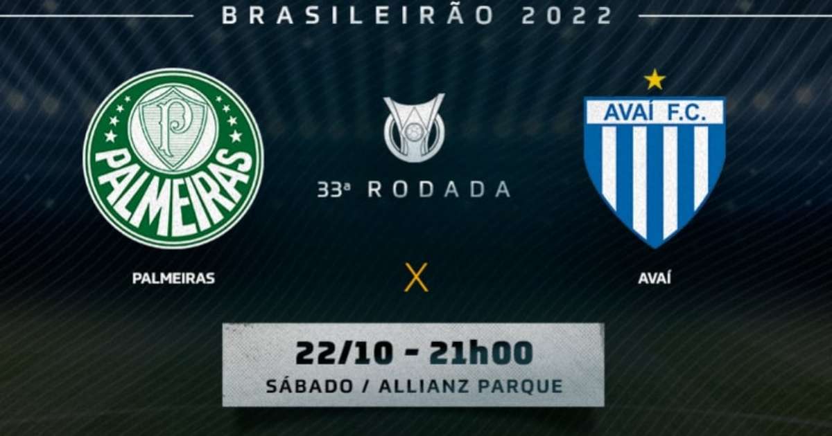 Palmeiras x Avaí onde assistir, prováveis times e desfalques do jogo