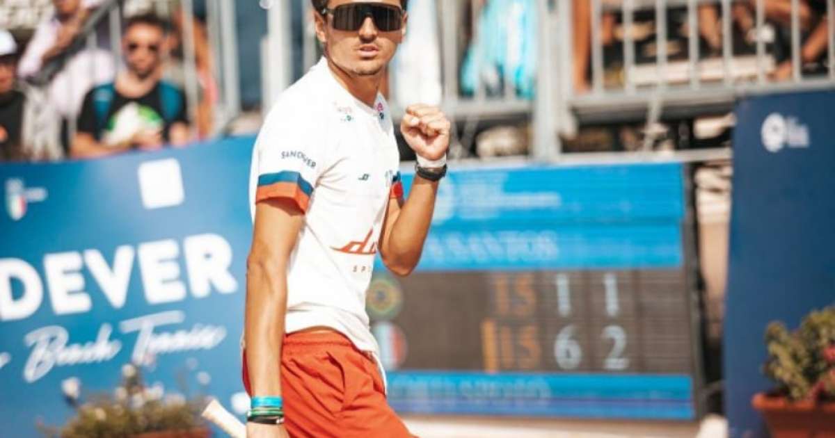 Seis top 10 compiten en torneo internacional de tenis playa en São Paulo