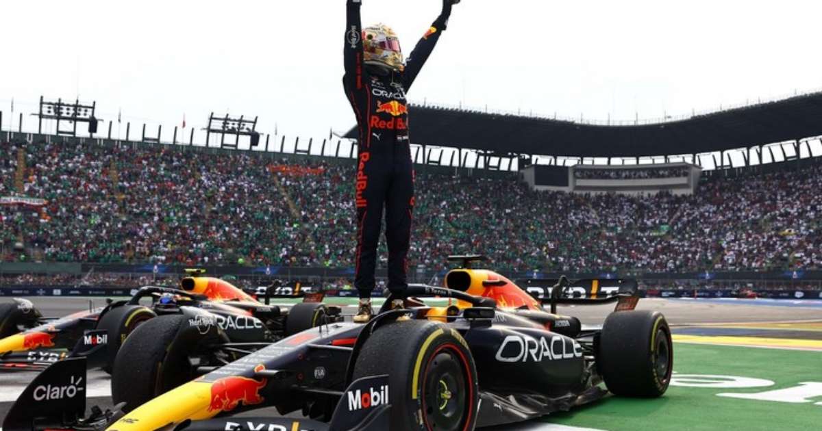 En México, Verstappen y Red Bull establecen más récords