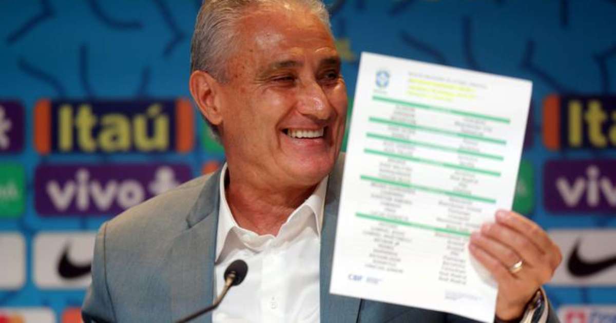 Tite anuncia os 26 convocados do Brasil para a Copa do Mundo do Catar -  Superesportes