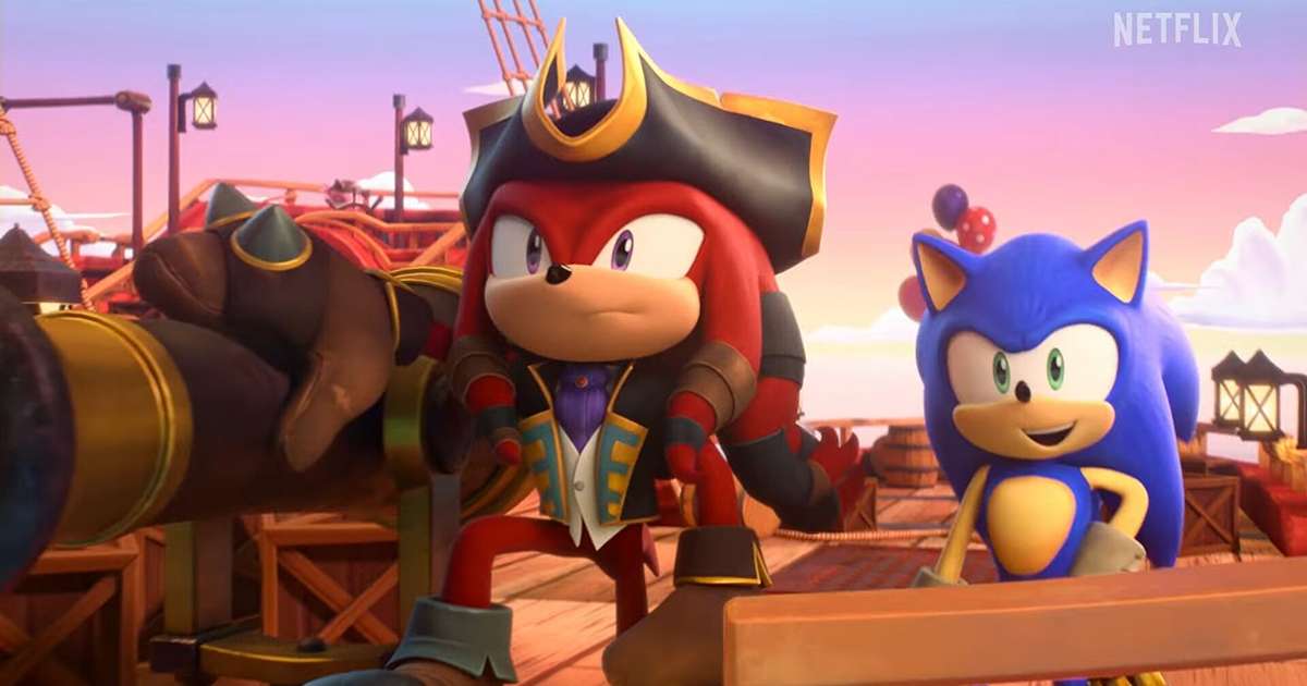 Netflix libera prévia da série Sonic Prime e de outras animações