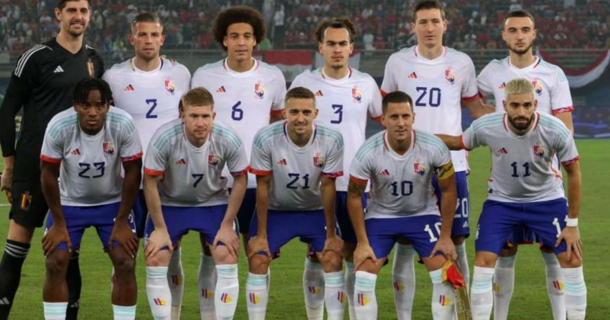 Média de altura da seleção belga é 10 cm maior que a da brasileira -  Esportes - R7 Copa 2018