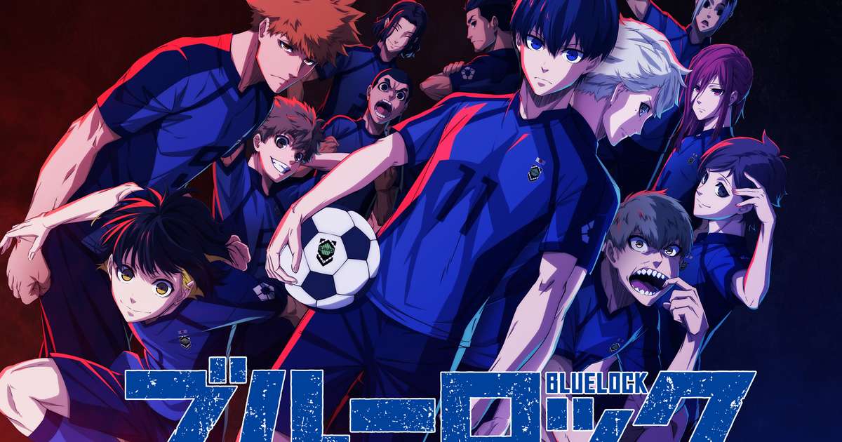 Camiseta/camisa Anime Blue Lock Personagens Futebol