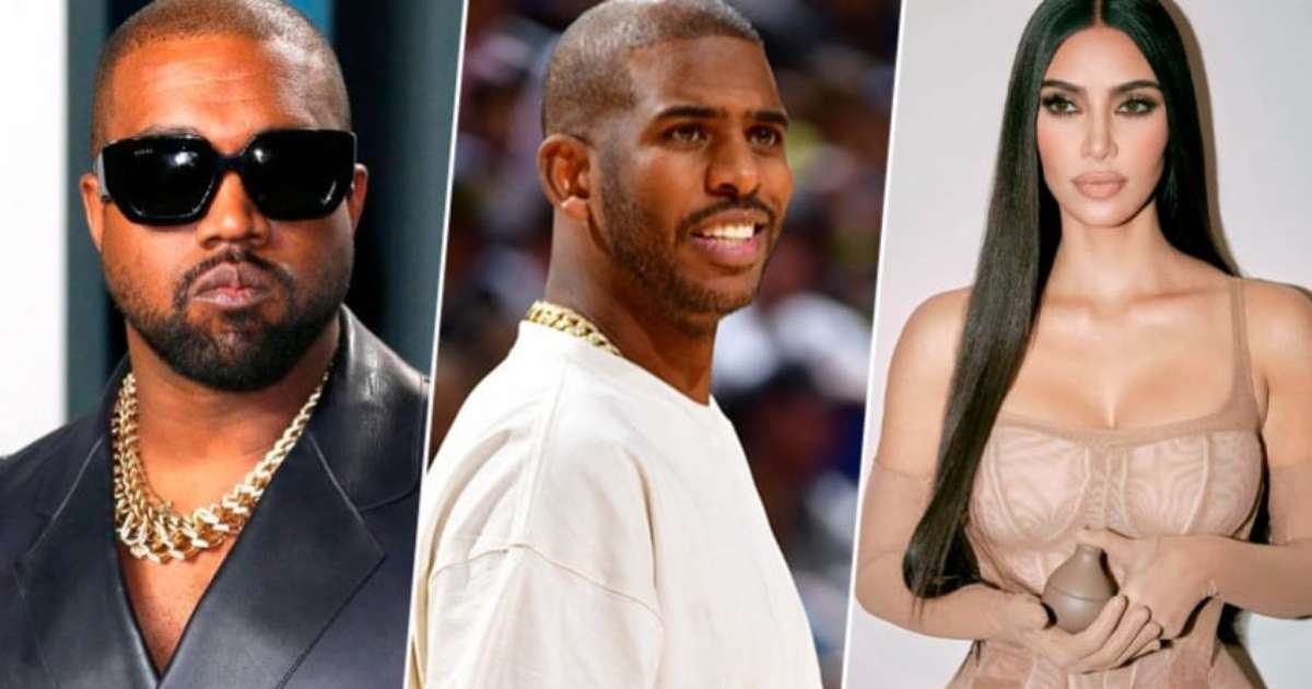 Kanye West revela flagra de Chris Paul com Kim Kardashian; astro da NBA