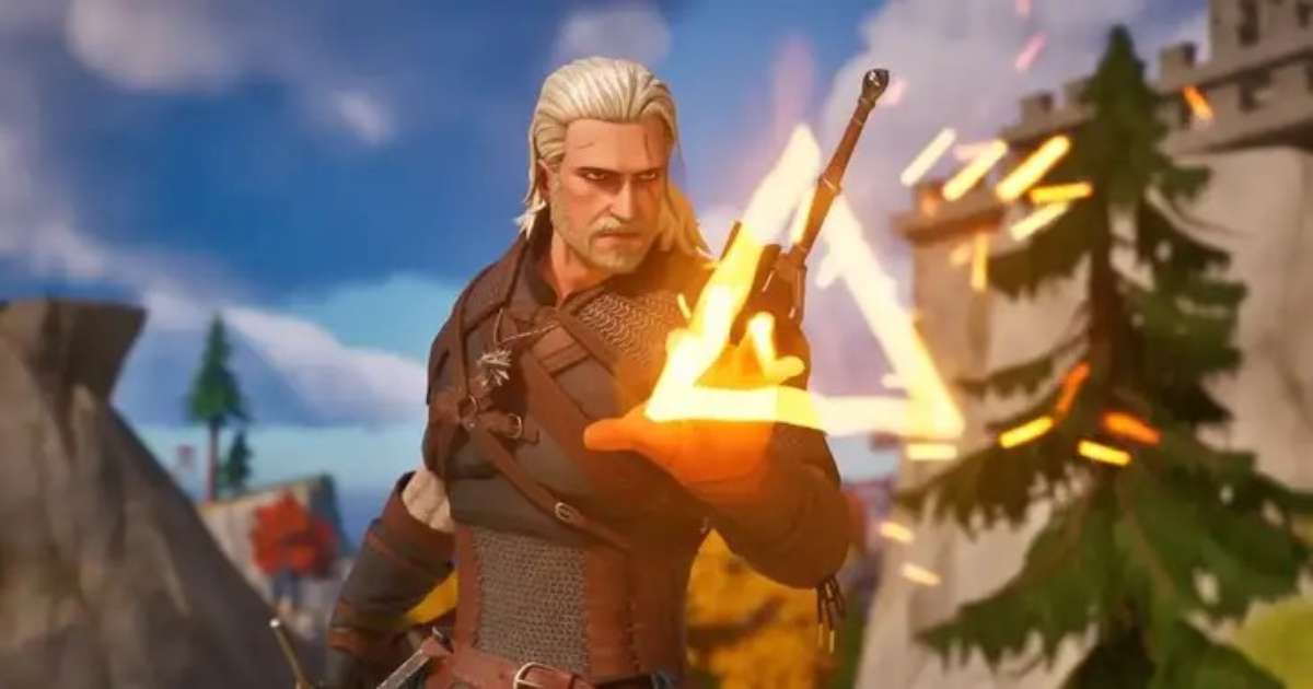 Quando Geralt chegará ao Fortnite?