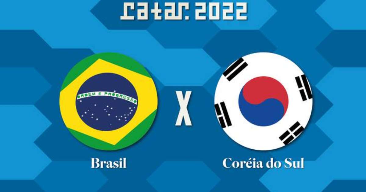 Brasil x Coreia do Sul: Confira o horário e onde assistir ao jogo desta  segunda, 5/12 – Money Times