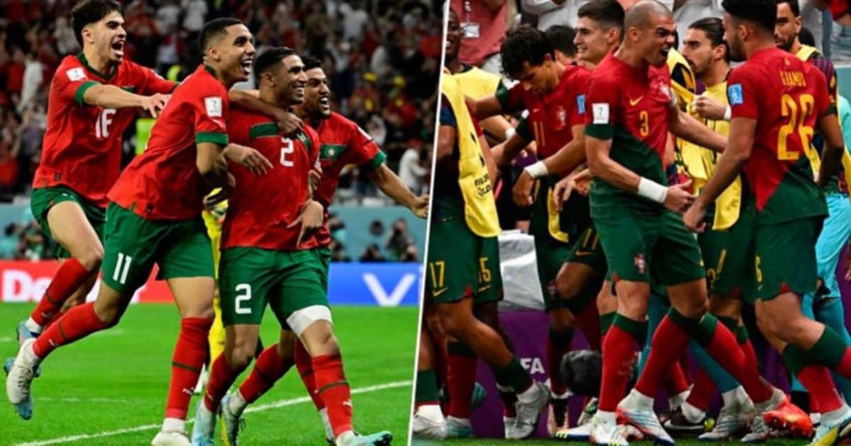 Contra Portugal, nas quartas, Marrocos defende invencibilidade de 47 jogos;  entenda, marrocos