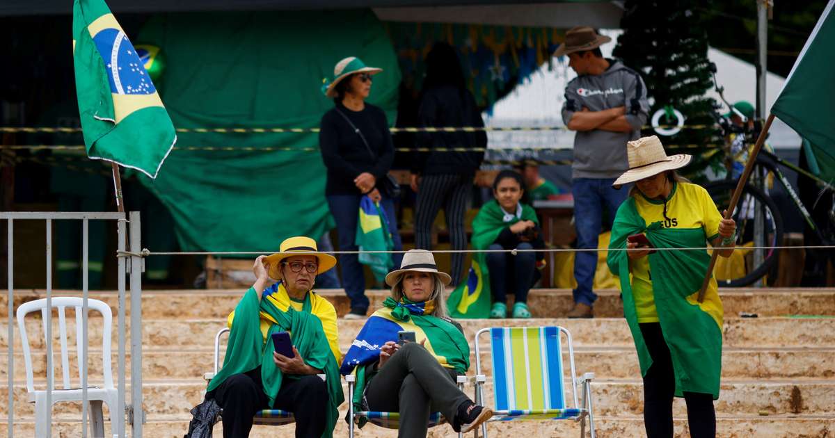 Não será admitida manifestação contrária à posse na área central de ...