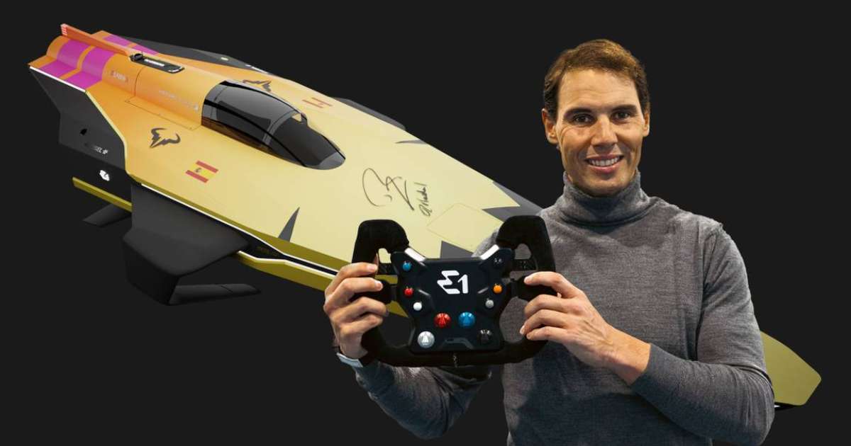 Nadal liderará un equipo en una competición de barcos eléctricos y tendrá como rival a Pérez, de F1