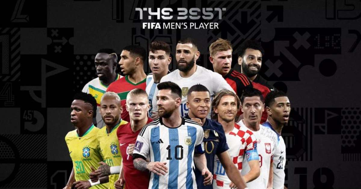 Neymar e Vini Jr. concorrem a prêmio de melhor jogador do mundo da Fifa;  veja indicados