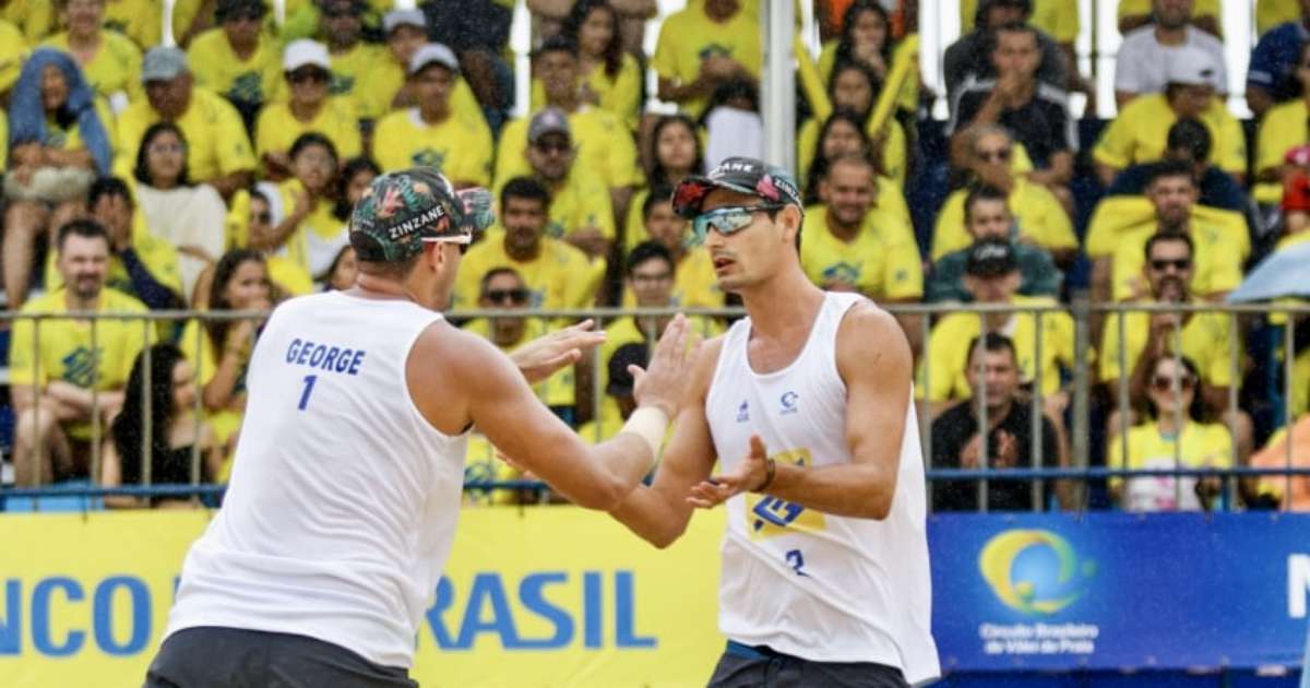 André/George y Vitor/Renato apuntan a un escenario que reúne solo a las ocho mejores duplas del mundo