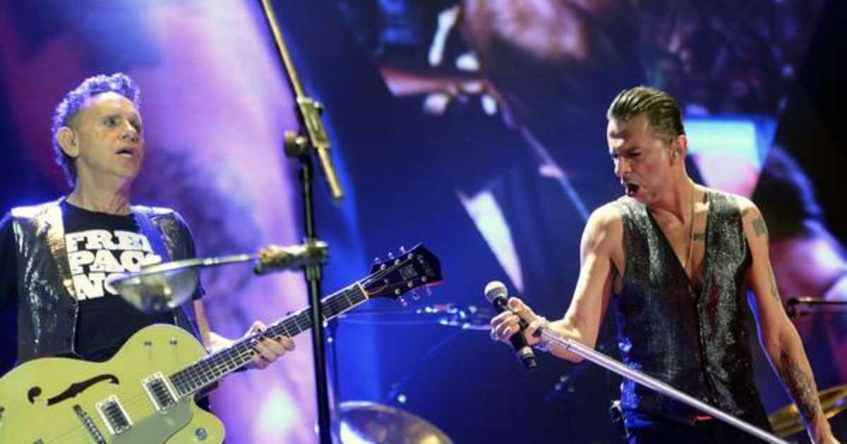 Sanremo anuncia Depeche Mode como convidado de noite final