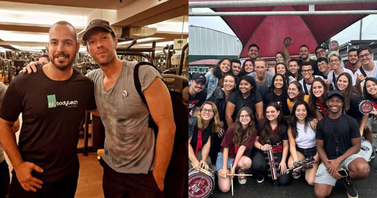 Chris Martin na academia, bateria da USP e mais: veja os 'rolês' do ...