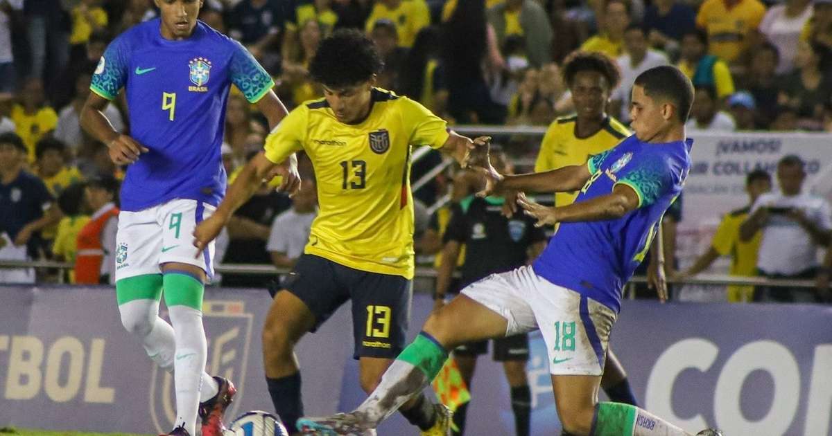 Assista Aos Gols Do Empate Entre Brasil E Equador Pelo Sul-Americano Sub-17