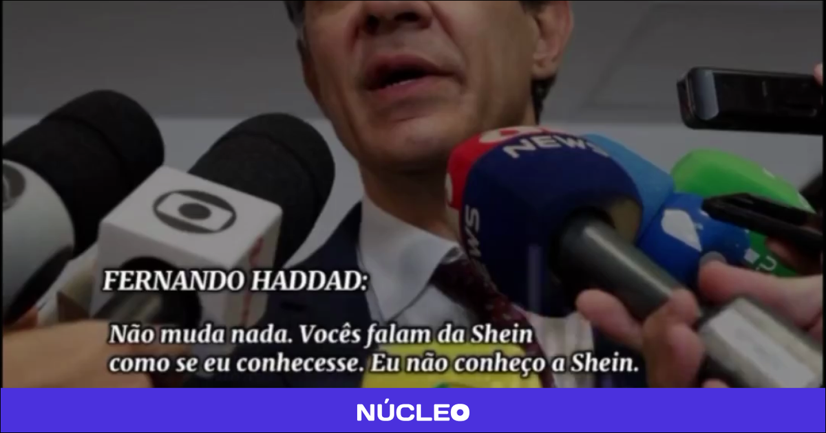 Haddad é Esculhambado Nas Redes Por Fazer Pouco Caso Da Shein