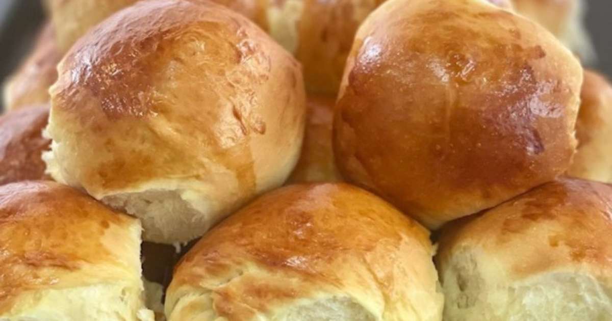 Pão de leite, caseiro e fofinho: pro café do dia das mães