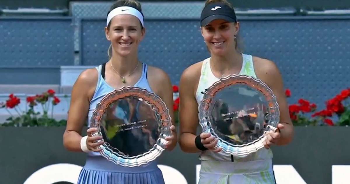 Bia Haddad Maia é campeã em duplas do WTA 1000 de Madri