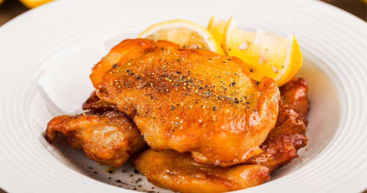 Frango com molho de mostarda e mel receita para variar o cardápio