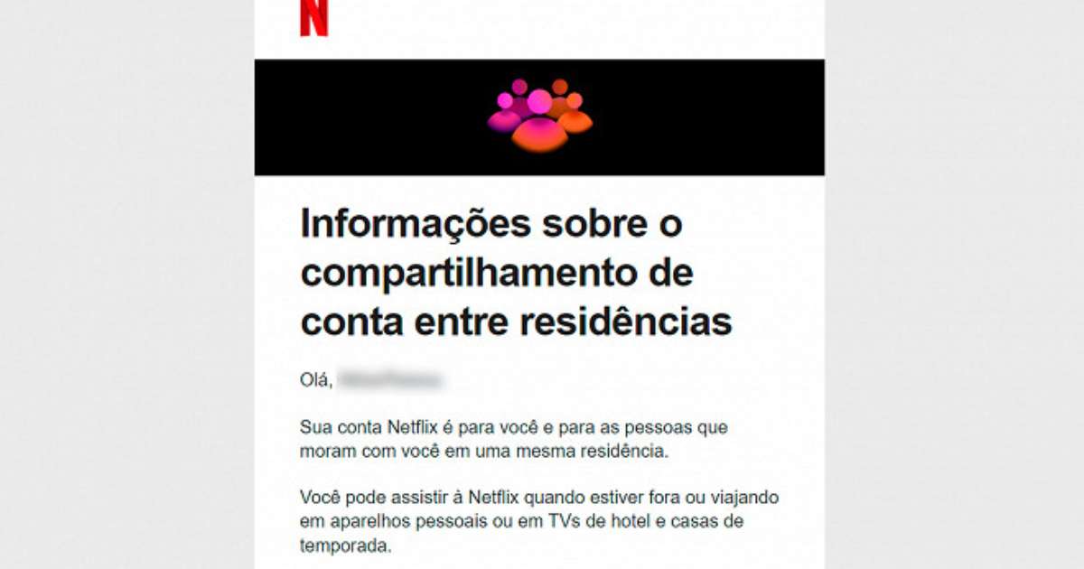 NETFLIX CONFIRMA O FIM DO COMPARTILHAMENTO DE CONTAS SEM CUSTO NOS