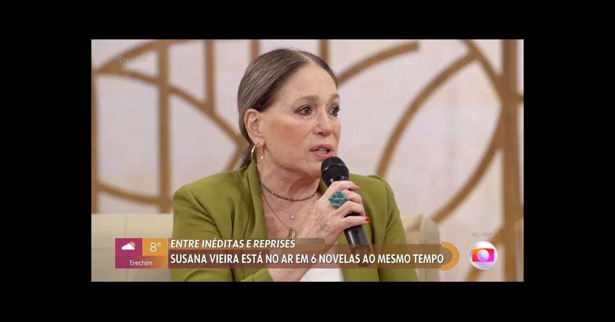 'A Gente Sentiu Tesão', Revela Susana Vieira Sobre Paixão Por Galã Da ...