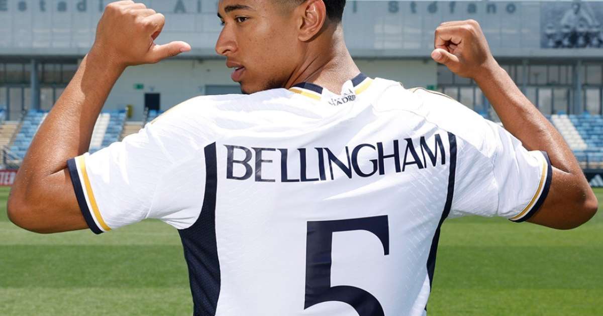 Real Madrid: Bellingham é apresentado com a 5 de Zidane