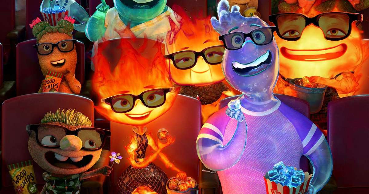 PIXAR! NOVO FILME! Apaixonados? Teoria Elemental, Elementos da