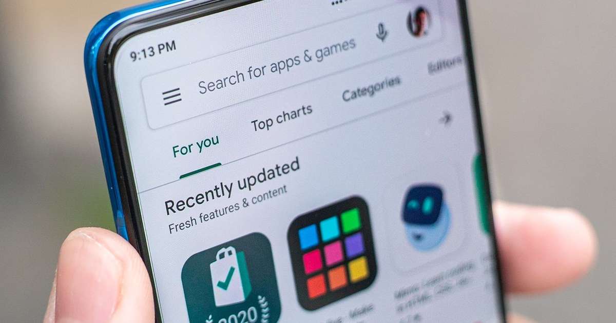 Google lança tonalidade azul para loja Play Store em 2023