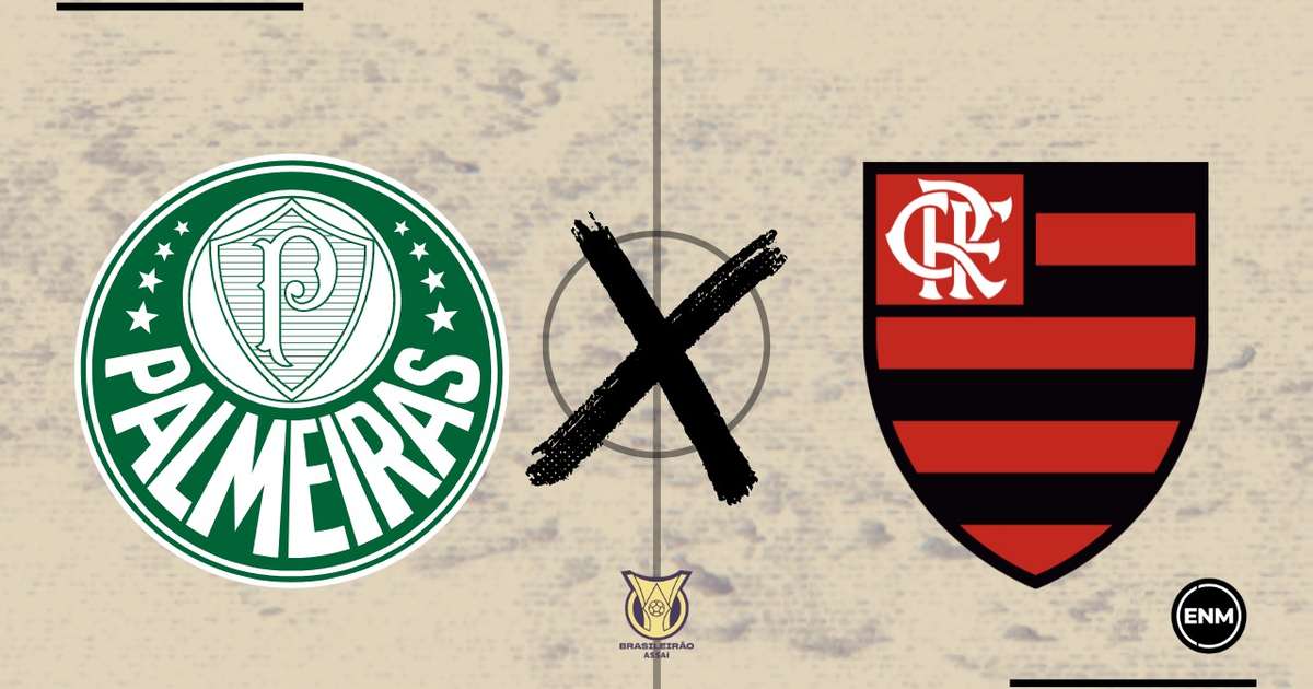 Palmeiras x Flamengo: onde assistir, horário, escalações
