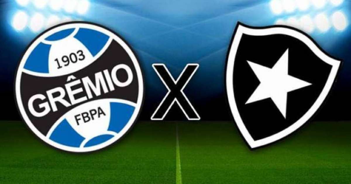 GRÊMIO X BOTAFOGO AO VIVO COM IMAGENS - CAMPEONATO BRASILEIRO 2023 -  ASSISTA AGORA! 