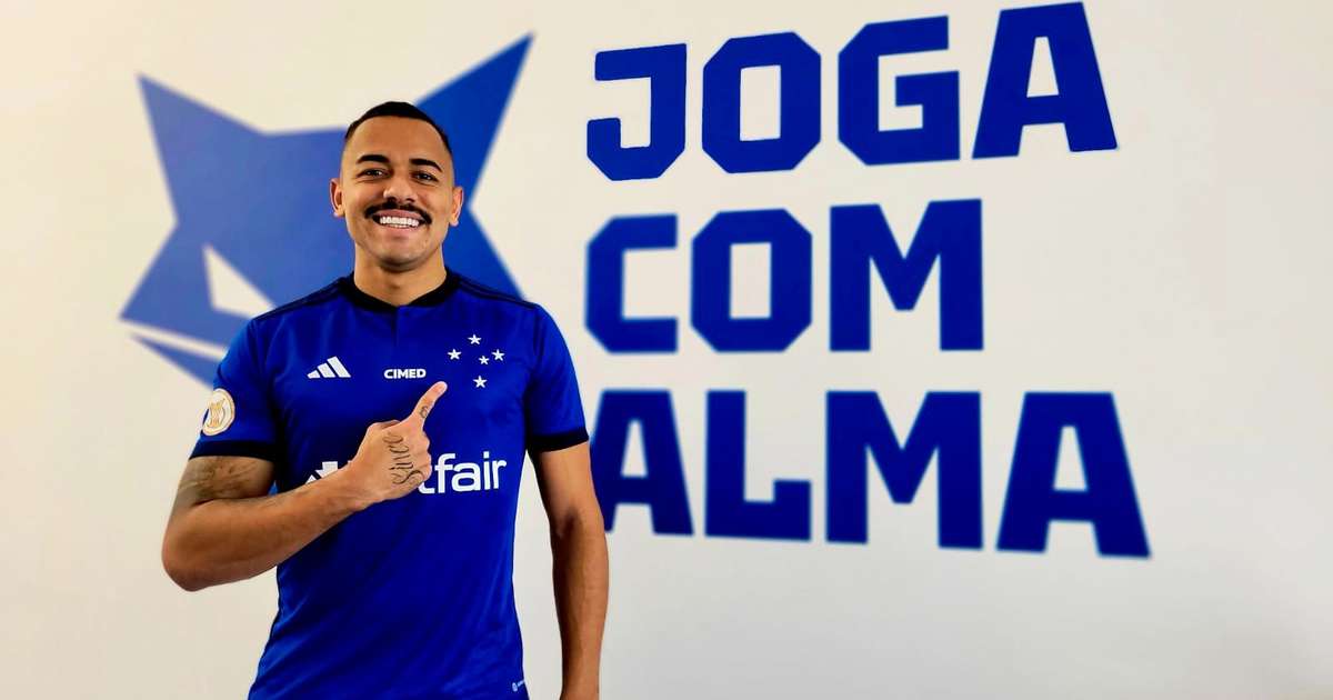 
Cruzeiro anuncia contratação do atacante Rafael Elias, ex-Palmeiras
