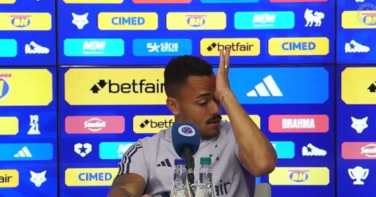 
Rafael Elias se emociona ao falar sobre sua trajetória e chance no Cruzeiro
