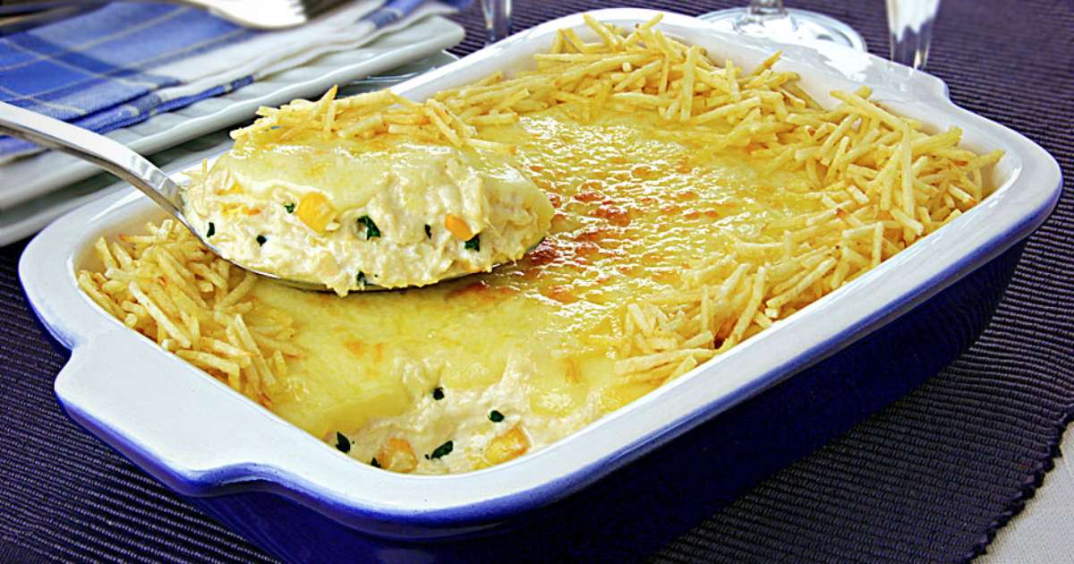 FRICASSÉ DE FRANGO FÁCIL E RÁPIDO