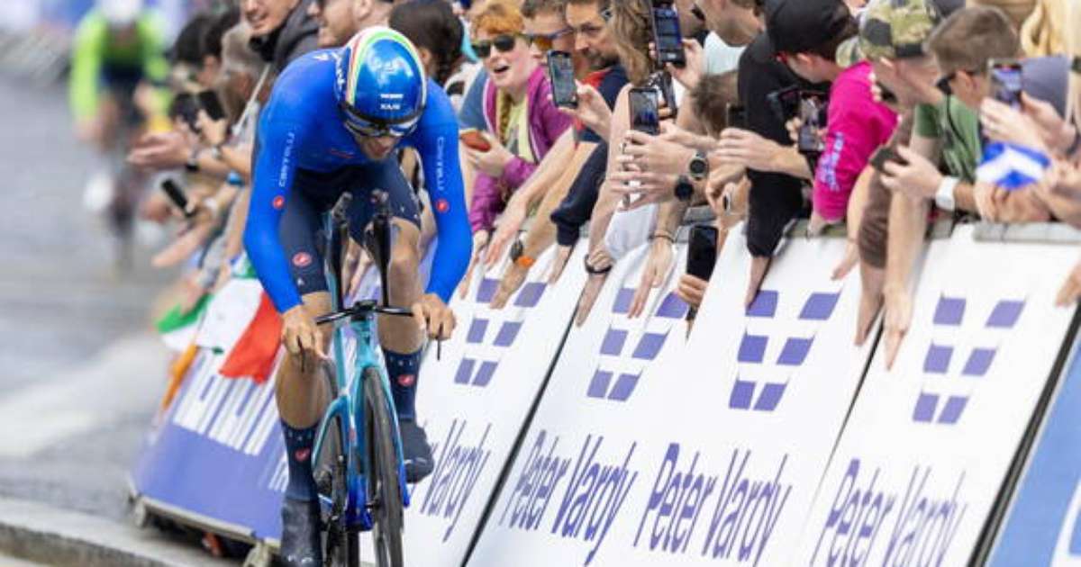 Campeonato Mundial de Glasgow: Resultados do Contrarrelógio Masculino com  show de Evenepoel em Stirling