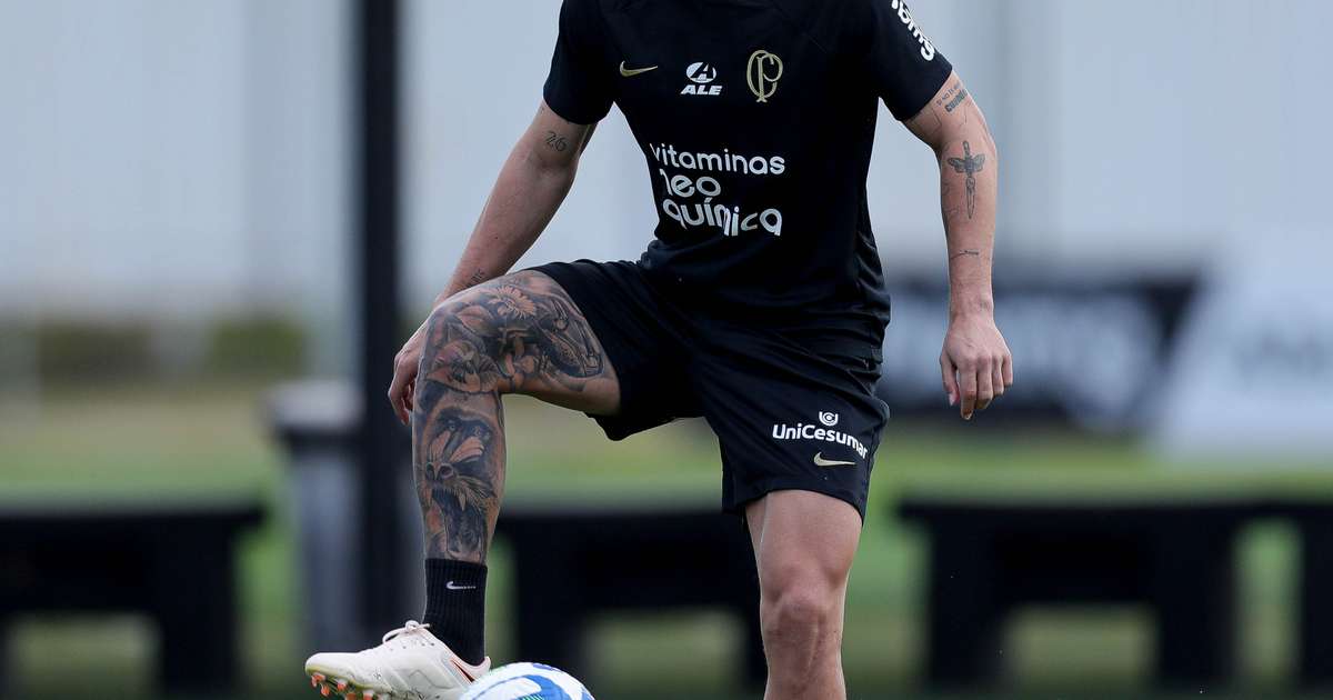 Rojas treina com grupo em penúltima atividade do Corinthians antes de ...