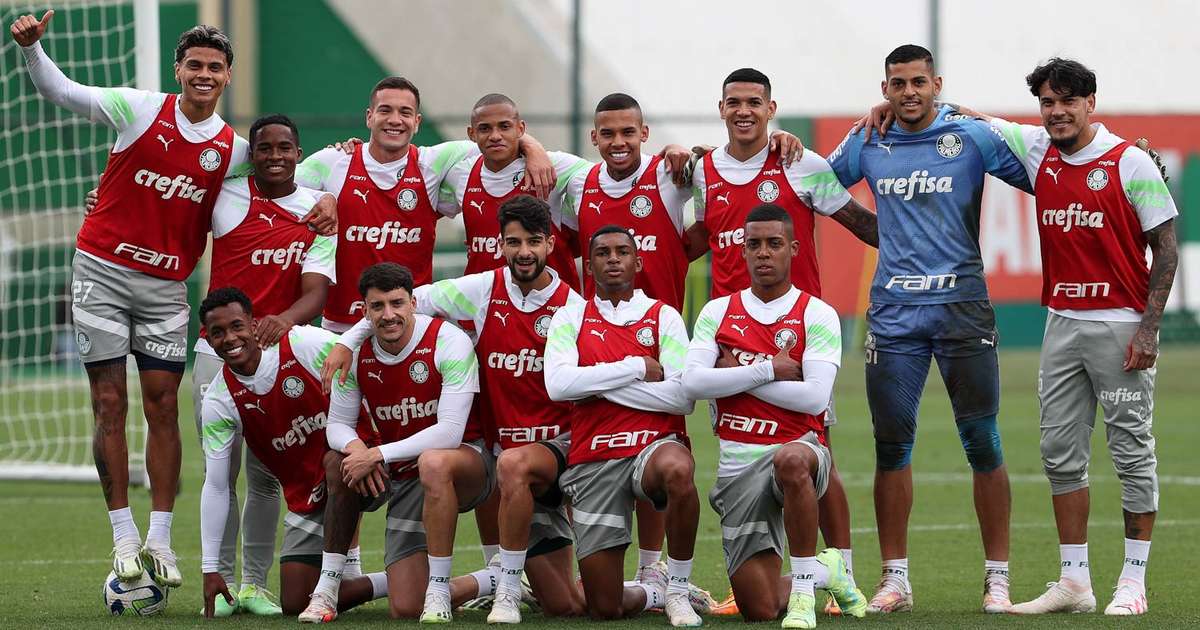
Palmeiras segue preparação para enfrentar o Cruzeiro no Brasileirão; veja provável time
