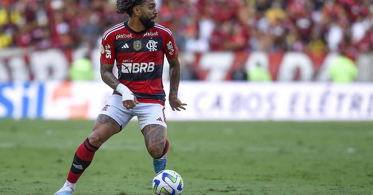 
Flamengo tem três jogadores pendurados contra o Grêmio

