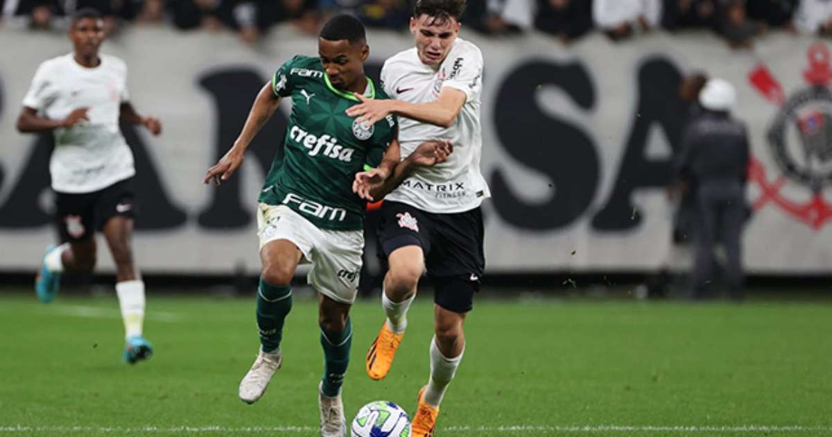 
Palmeiras volta a vencer o Corinthians e vai à final do Brasileirão Sub-20
