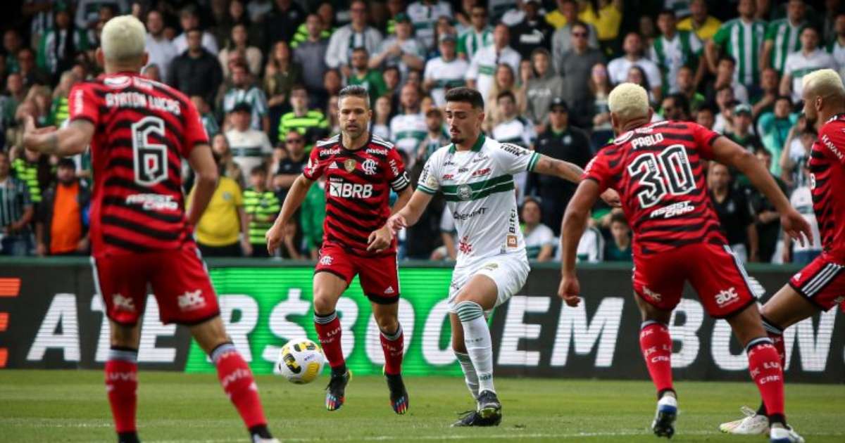 
Flamengo busca melhorar histórico contra o Coritiba como visitante
