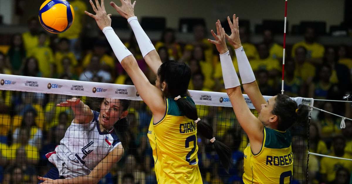 Desempenho no Mundial de Vôlei coloca Brasil no topo do ranking da FIV